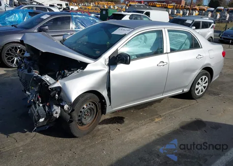 2010 Toyota Corolla Le z USA, uszkodzony, nr VIN 2T1BU4EE8AC432352
